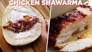 The Best Homemade Chicken Shawarma Recipe [upl. by Jurdi]