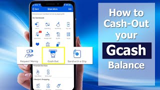 How to CashOut your GCash Balance  GCash GCashMasterCard GCashCashOut [upl. by Hillinck]