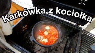 vlog62019  Karkówka z kociołka [upl. by Atnauqahs450]