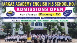 Markaz Academy New Admission 2024  2025 [upl. by Kapor]