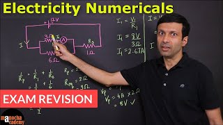 Electricity Class 10 Numericals [upl. by Ahseinaj]