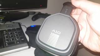 HOW TO USE YOUR ASTRO A10 HEADSET AND MICROPHONE ON PC [upl. by Lucia]