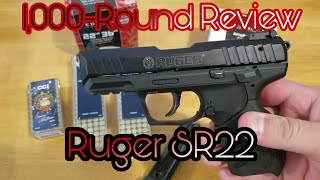 1000Round Review  Ruger SR22 [upl. by Tanya]