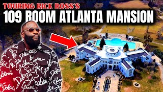 Rick Ross Georgia Mansion An Exclusive Tour [upl. by Bonine]