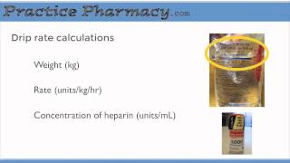 Heparin dosing explained [upl. by Nowujalo]