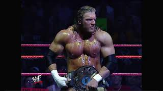 Triple H Entrance as Undisputed Champion  Raw 32502 [upl. by Homovec]