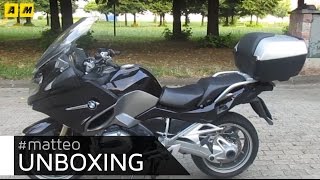 Motoit unboxing BMW R1200RT [upl. by Kcirreg]