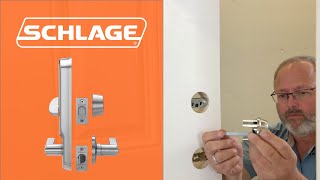 How to Install the Schlage CS210 Interconnect Lock [upl. by Felike234]