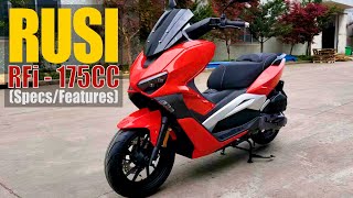 RUSI RFi 175CC COMPLETE SPECS AND FEATURES [upl. by Jew]