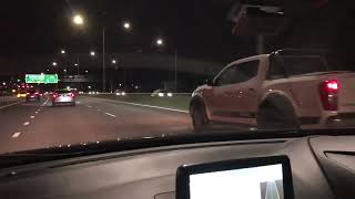 Melbourne Airport Night Drive [upl. by Atikehs]