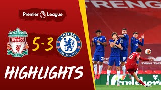 Highlights Liverpool 53 Chelsea  Eightgoal thriller before the trophy lift [upl. by Yarased473]