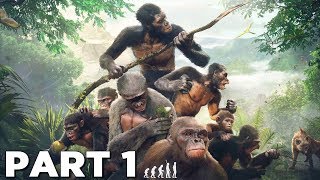 ANCESTORS THE HUMANKIND ODYSSEY Walkthrough Gameplay Part 1  INTRO FULL GAME [upl. by Elleiand331]