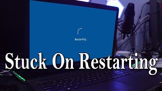 How To Fix Windows 10 Stuck on Restarting ScreenSolved [upl. by Ydissac]