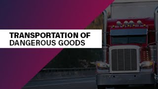 TDG  Transportation of Dangerous Goods Canada Preview [upl. by Sonahpets]