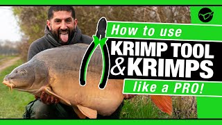 How To Use Korda Krimps With Ali Hamidi  Carp Fishing [upl. by Nitsoj]