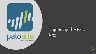 Upgrading the Palo Alto OS [upl. by Varini]