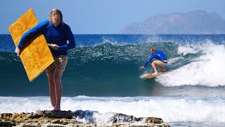 Creating amp SURFING a DIY Plywood Surfboard [upl. by Ewan236]