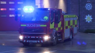 Suffolk Fire amp Rescue Service  Stowmarket WrT Turnout [upl. by Aikemet335]