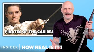 Sword Master Rates 10 More Sword Fights In Movies And TV  How Real Is It  Insider [upl. by Arramahs941]