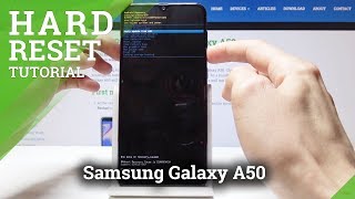 How to Hard Reset Samsung Galaxy A50  Bypass Screen Protection [upl. by Magdalena]