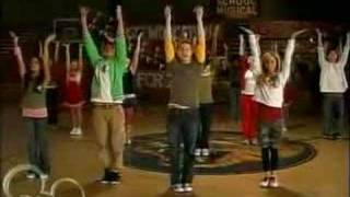 High School Musical Dance Along  Were All In This Together [upl. by Vashtee]