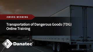 Transportation of Dangerous Goods TDG Online Training [upl. by Fronia]