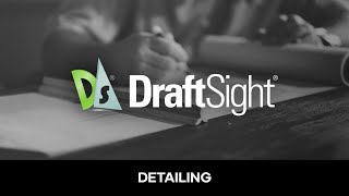 DraftSight 2020 Tutorial  Detailing  05 [upl. by Yrgoerg]