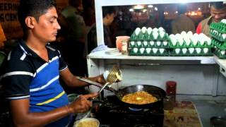 Ahmedabad Street Food Omelette Center Ahmedabad India Video 1  Shot on Fujifilm XT1 [upl. by Aihtak]