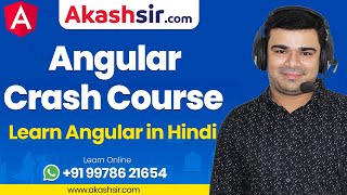 Angular 9 Crash Course for beginners in Hindi [upl. by Fougere]