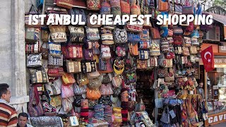 Grand Bazaar  MahmutPasha Bazaar  Cheapest Shopping Place In Istanbul Turkey [upl. by Tully]