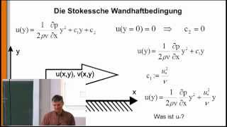 Turbulenz 6 Die Prandtlsche Grenzschichttheorie [upl. by Balough]