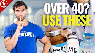 6 Supplements Every Man Needs After 40 [upl. by Esorbma820]