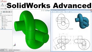 SolidWorks Advanced Tutorial [upl. by Neehcas382]