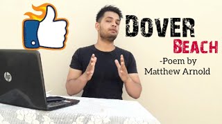 Dover Beach by Matthew Arnold in hindi line by line Summary [upl. by Dlnaod]