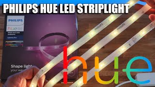 Philips Hue LED Strip Light Plus Unboxing and Setup [upl. by Hassi]