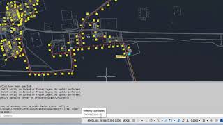 convert Coordinate UTM from zone to another zone  AutoCAD [upl. by Elva766]