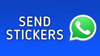 How to Send Stickers in WhatsApp on PC [upl. by Ariaet]