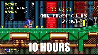 Sonic 2  Metropolis Zone Extended 10 Hours [upl. by Kee]