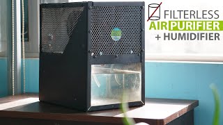 Silent Air Purifier amp Humidifier using Water as Filter [upl. by Settera]