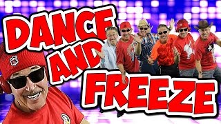 Dance amp Freeze  Dance Song for Kids  Jack Hartmann [upl. by Ainolloppa]