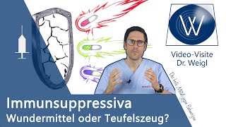 Immunsuppressiva bei Autoimmunerkrankungen amp chronischentzündlicher Erkrankung gut oder schlecht [upl. by Standish]