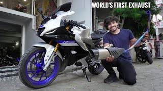 Worlds First Full System Exhaust on R15M [upl. by Rafael369]