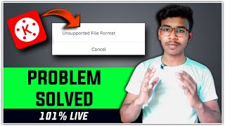 Kinemaster Unsupported File Format Solution  How To Solve Unsupported File Format in Kinemaster [upl. by Dombrowski]