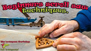 Scroll Saw techniques for beginners [upl. by Abott]