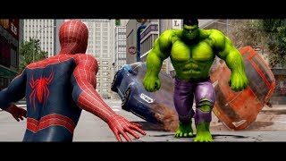 HULK VS SPIDERMAN 2002 Animated Short  Marvel Fight [upl. by Henley]