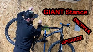 Giant Stance Dropper Cable Install [upl. by Serica171]