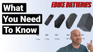 e bike BATTERIES EXPLAINED [upl. by Yojenitsirk249]