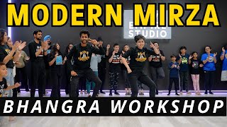 MODERN MIRZA BHANGRA WORKSHOP  RAF SAPERRA  BHANGRA EMPIRE [upl. by Charity]