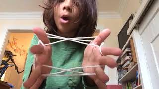 How to play cats cradle by yourself 😱😵 [upl. by Adiuqal]