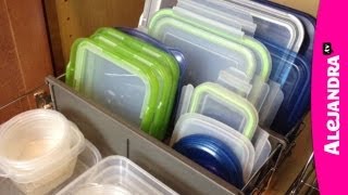 How to Organize Food Storage Containers [upl. by Kalina893]